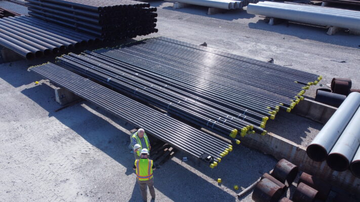 Tubos X65 Pipe at CPS Baytown