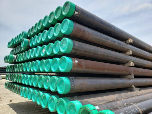 picture of 12.75" OD x .375 X65 Tenaris Carbon Steel Pipe